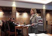 Nataša Konc Lorenzutti na seminarju za mentorje ViA 2018
