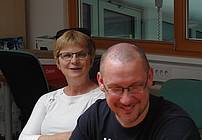 Cvetka Sokolov in Adriano Janežič, mentorja ViA v CUDV Radovljica