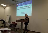 Samira Kentrić na seminarju za mentorje ViA 2019