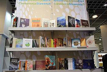 Predstavitev slovenske knjižne produkcije na frankfurtskem knjižnem sejmu 2013