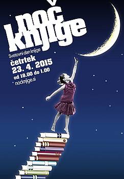 Plakat Noč knjige 2015 Plakat Noč knjige 2015