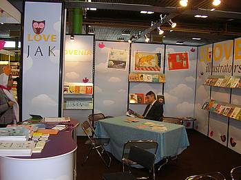 Slovenska stojnica na knjižnem sejmu v Bologni 2010 Slovenska stojnica na knjižnem sejmu v Bologni 2010