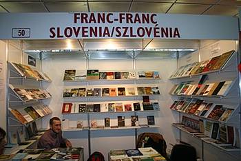 Založba Franc-Franc na knjižnem sejmu v Budimpešti 2012
