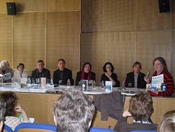 Predstavitev slovenskih avtorjev na knjižnem sejmu v Budimpešti 2011