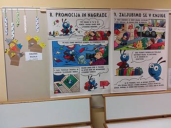 Razstava Pot knjige v OŠ Matije Čopa Razstava Pot knjige v OŠ Matije Čopa