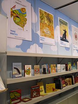 Slovenska stojnica na knjižnem sejmu v Bologni 2011