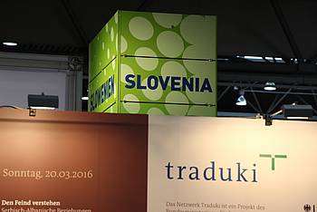 Nacionalna stojnica JAK in Traduki na sejmu v Leipzigu 2016 Nacionalna stojnica JAK in Traduki na sejmu v Leipzigu 2016
