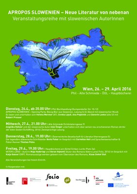 Literary Events in Vienna-poster