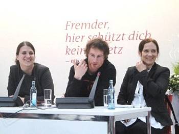 Tadej Golob na knjižnem sejmu v Leipzigu 2011