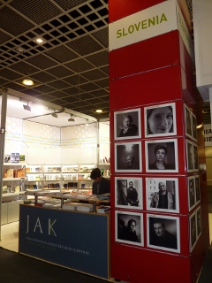 Slovenska stojnica na knjižnem sejmu v Frankfurtu 2012