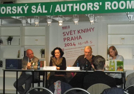 Nastop slovenskih avtorjev na knjižnem sejmu v Pragi 2014 Nastop slovenskih avtorjev na knjižnem sejmu v Pragi 2014