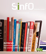 Newest Issue of SINFO Magazine – Dedicated to Slovenian Literature