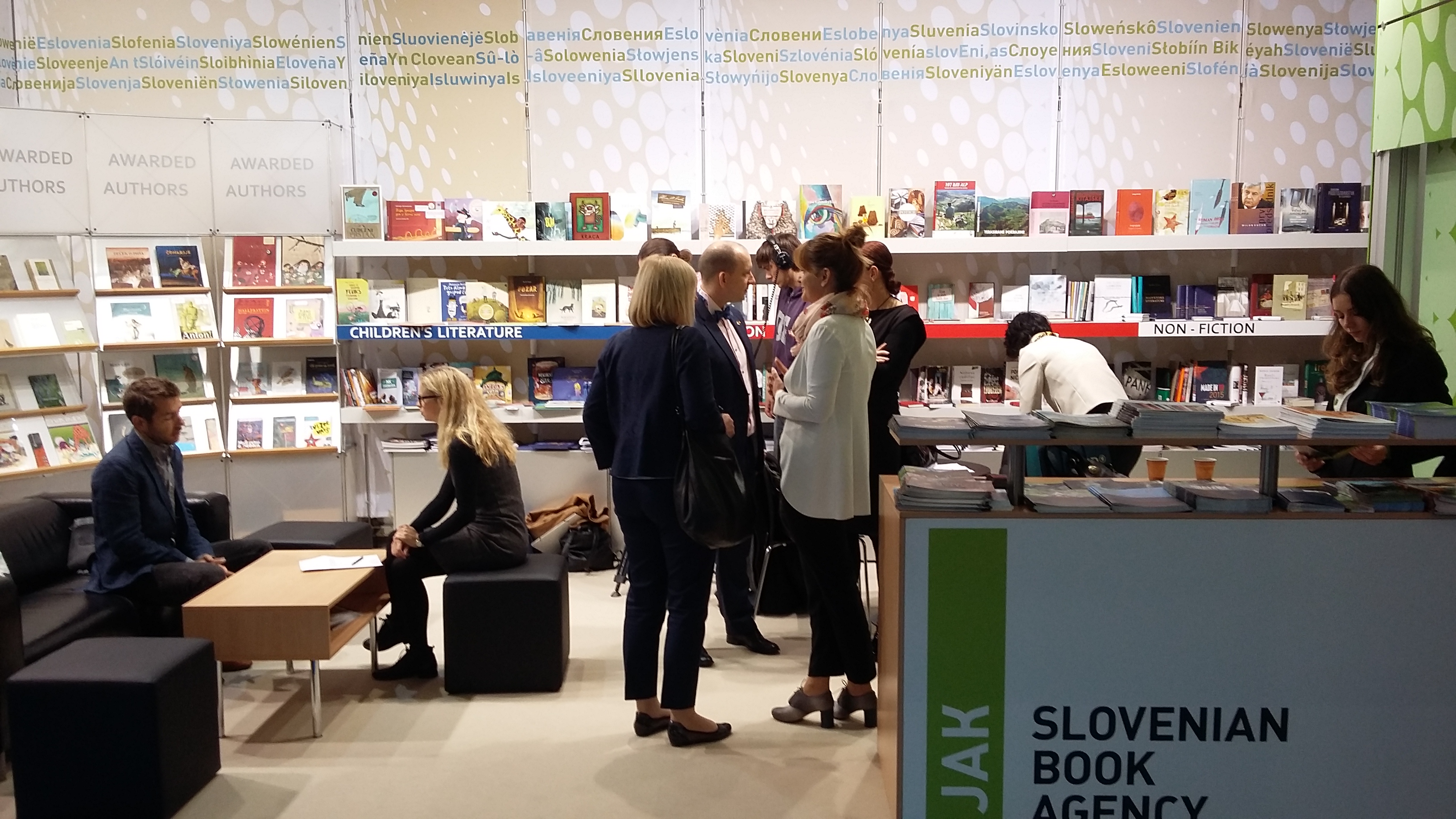 Slovenian National Booth / Frankfurt Book Fair 2016